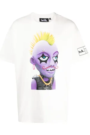 HACULLA Moe-print cotton T-shirt