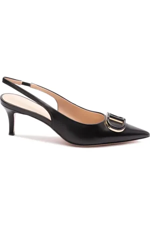Twin-Set 60mm Oval T slingback pumps