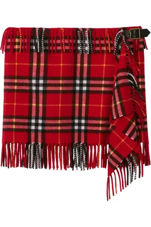 Burberry Tartan-pattern skirt