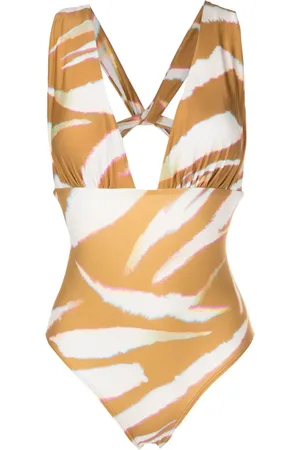 Lenny Niemeyer Oryx V-neck swimsuit