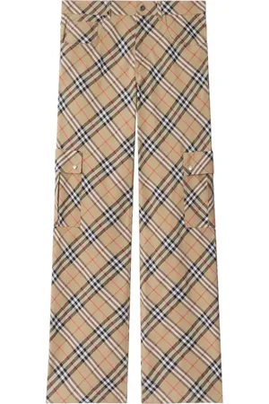 Burberry Checked cargo pants