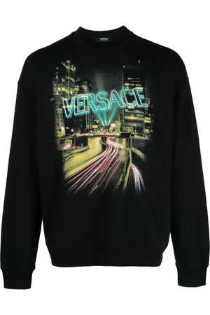 VERSACE City Lights cotton sweatshirt