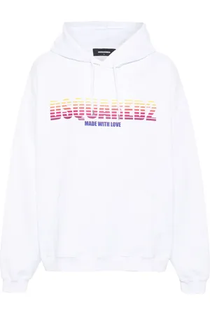 Dsquared2 Logo-print cotton hoodie