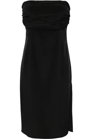 The Mannei Rovaniemi stretch-silk minidress