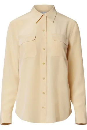 Equipment Silk long-sleeve shirt