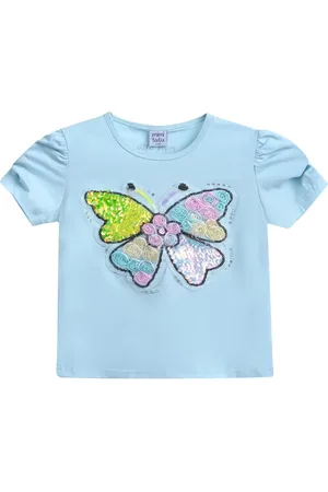 Mimi Tutu Butterfly-appliqu?? T-shirt