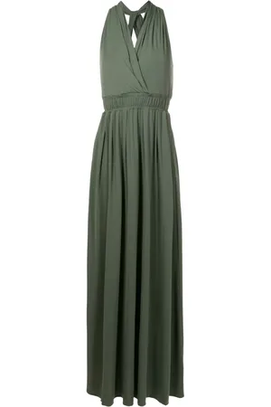 Lygia & Nanny Venus V-neck long dress