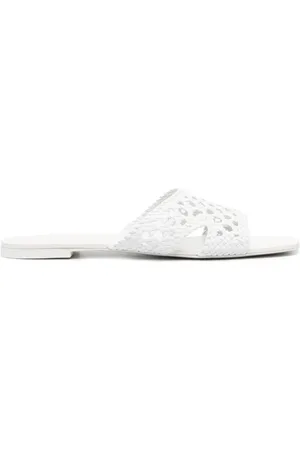Tory Burch Laser-cut leather mules