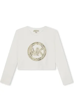 Michael Kors Logo-appliqu?? jersey sweatshirt