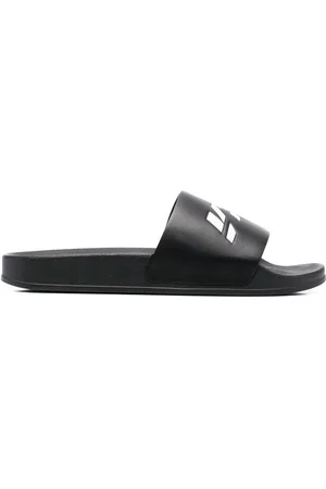 Vetements Logo-print slides