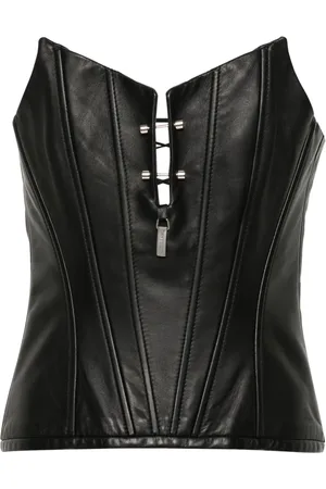 MITILIANE COUTURE Piercings leather corset