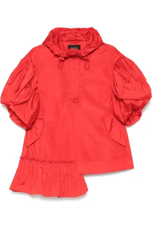 Simone Rocha Ruffle-detail petal-sleeve hoodie
