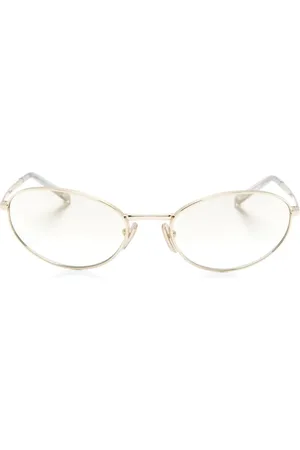 Prada A59 oval-frame sunglasses