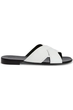 Giuseppe Zanotti Flavio crossover-strap slides