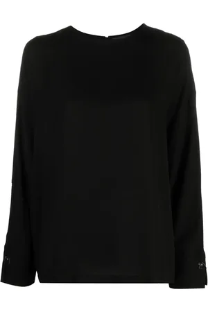 Fabiana Filippi Zip-up round-neck sweatshirt