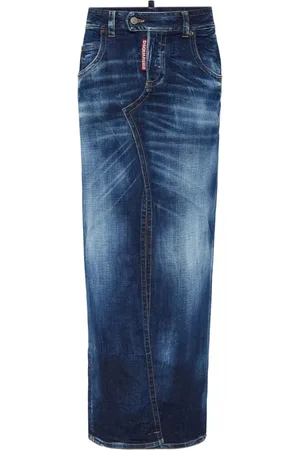 Dsquared2 Denim maxi skirt