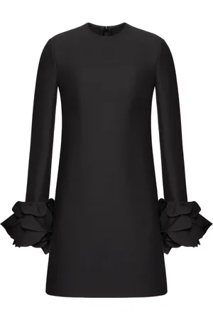 VALENTINO GARAVANI Ruffle-cuffs mini dress