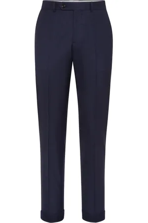 Brunello Cucinelli Tapered-leg wool trousers