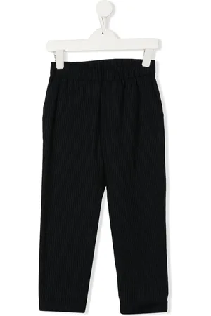 Emporio Armani Pinstripe straight-leg trousers