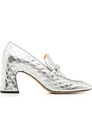 Madison.Maison 64mm quilted leather pumps