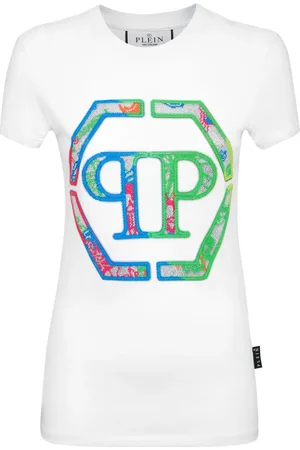 Philipp Plein Logo-embellished cotton T-shirt