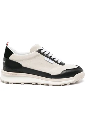 Thom Browne Alumni panelled lace-up sneakers