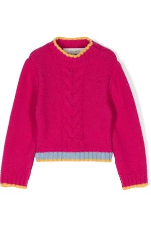 Simonetta Stripe-trim sweater