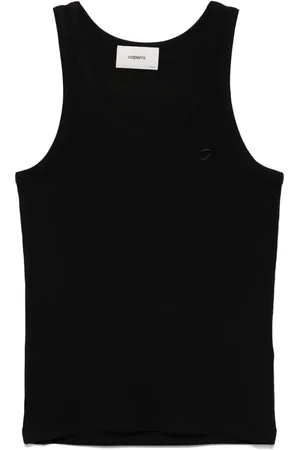 COPERNI Logo-embroidered tank top