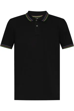 Paul Smith Striped-trim polo shirt