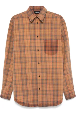 EgonLab Tartan check shirt