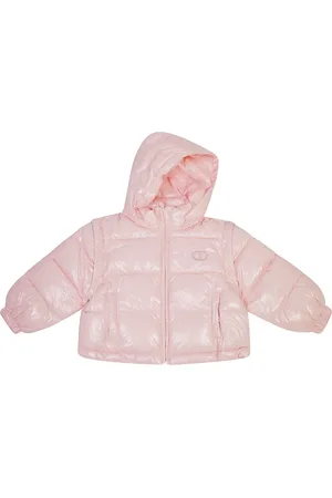 Twin-Set Logo-embroidered puffer jacket