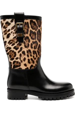 Dolce & Gabbana Leopard-print boots