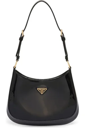 Prada Cleo patent-leather shoulder bag