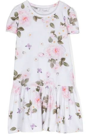 MONNALISA Floral-print casual dress