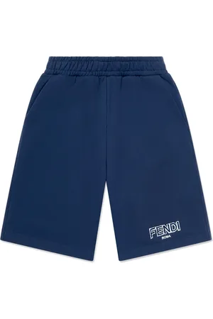 Fendi Logo-embroidered shorts