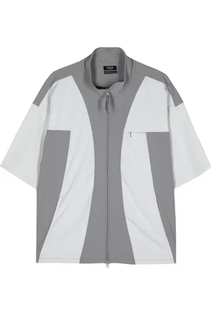 FIVE CM Short-sleeve zipped jacket