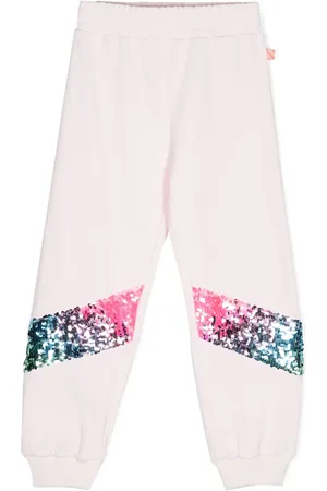 Billieblush Sequin-embellishment track pants
