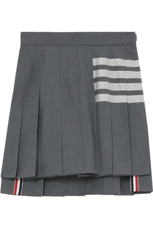 Thom Browne 4-Bar pleated miniskirt