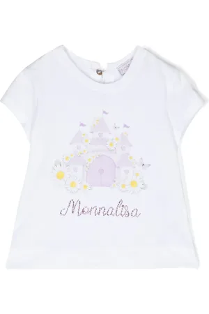 MONNALISA St. Castello graphic-print T-shirt