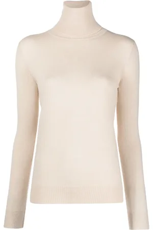 LORENA ANTONIAZZI Roll-neck cashmere jumper