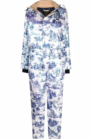 Philipp Plein Graphic-print ski jumpsuit