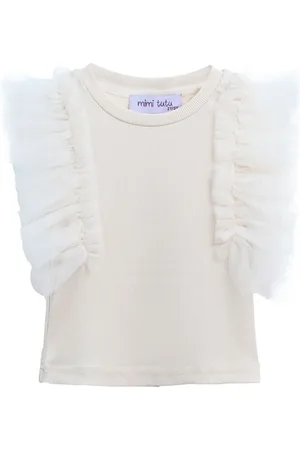 Mimi Tutu Tulle-sleeve T-shirt