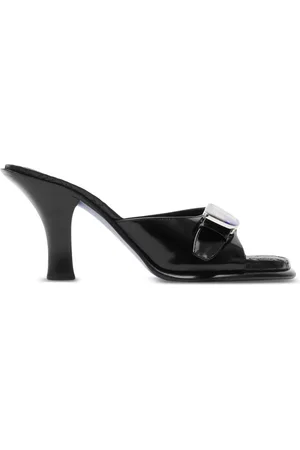 Burberry Bay leather sandals