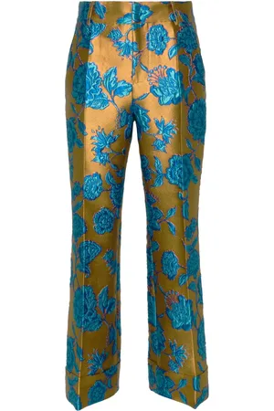 La DoubleJ Hendrix jacquard tailored trousers
