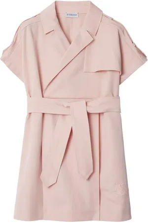 Burberry Short-sleeve trench dress