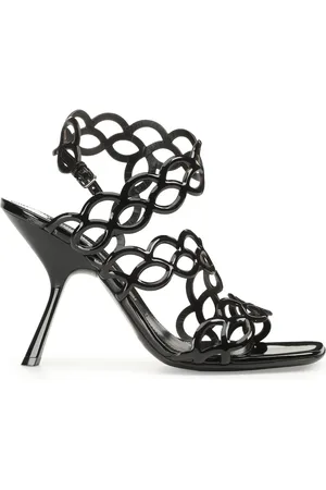 Sergio Rossi Sr Mermaid 100mm leather sandals