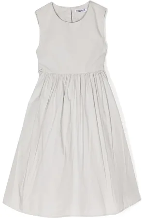 Kindred Bow-detail organic-cotton dress