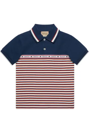 Gucci Logo-print cotton polo shirt
