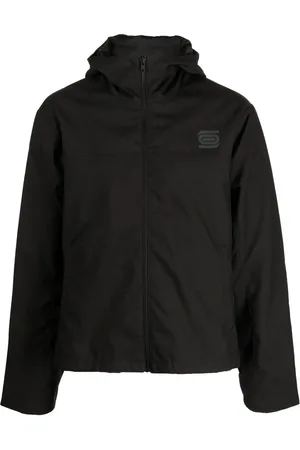 Olly Shinder Stegosaur logo-print jacket