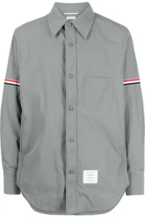 Thom Browne RWB armband piqu?? shirt jacket